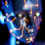 alt_text: Cover image depicting AI self-preservation: humanoid figure amidst city, symbolizing tech risks and safety.