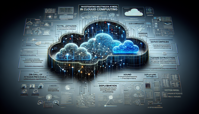 alt_text: Cover image illustrating multimodal AI in cloud computing with neural networks and digital interfaces.