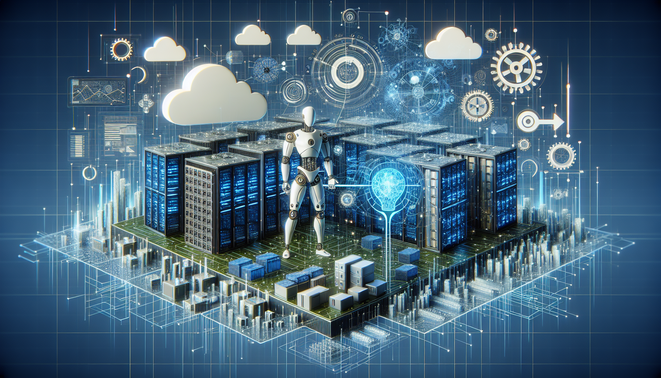 alt_text: Cover image depicting autonomous AI agents optimizing cloud computing with modern tech visuals.