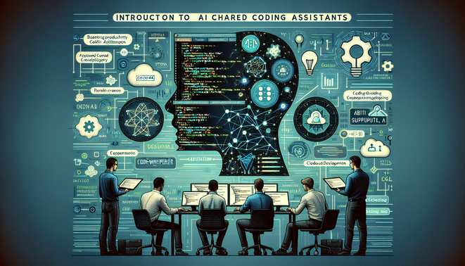 alt_text: A diverse team collaborates on AI coding, showcasing AI's role in modern software development.