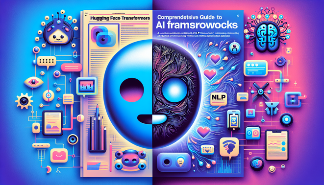 alt_text: Split cover image contrasting Hugging Face and OpenAI, highlighting AI frameworks' strengths.