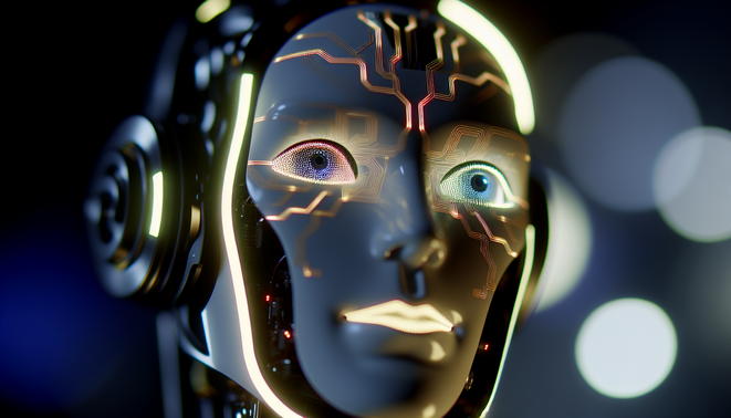 alt_text: Cover image featuring NeuralGarage's dubbing tech, blending sci-fi and cinema with vibrant visuals.