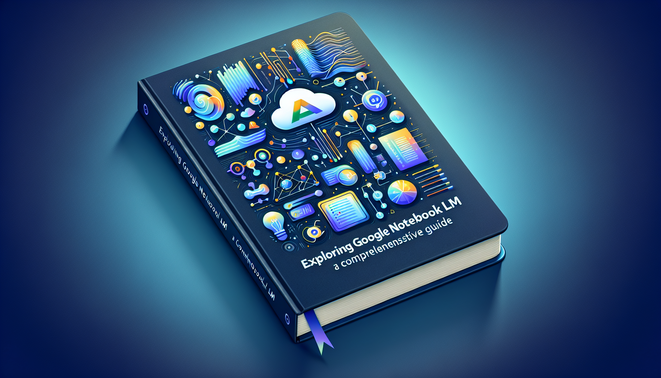 alt_text: Modern cover for "Exploring Google Notebook LM" featuring cloud tech, collaboration, and AI elements.