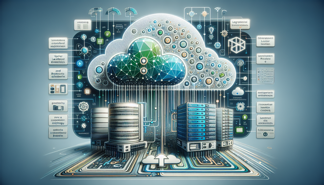 alt_text: Abstract cover image linking vector databases, language models, and cloud technology for AI insight.