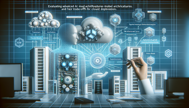 alt_text: Cover image illustrates AI architectures: transformers, sparse models, and cloud deployment integration.