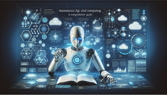 alt_text: Futuristic AI agent in cloud computing, showcasing innovation, adaptability, and advanced tech themes.