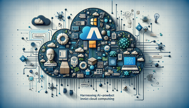 alt_text: Cover design for "AI-Powered Product Innovation" blending Azure and Bedrock logos in tech visuals.