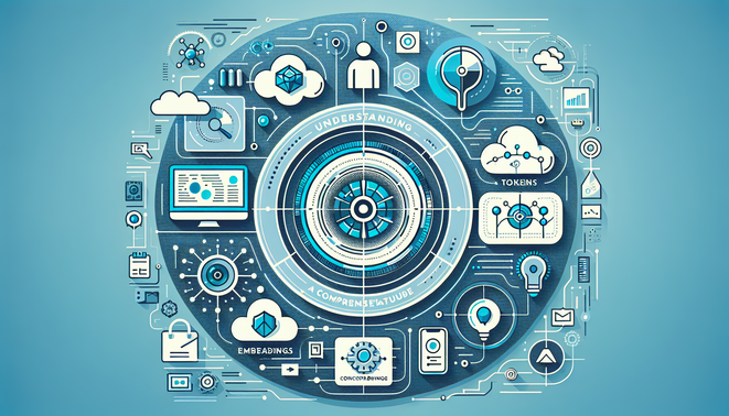 alt_text: Modern cover design for "Understanding AI Model Inputs" featuring tech visuals and interconnectivity.