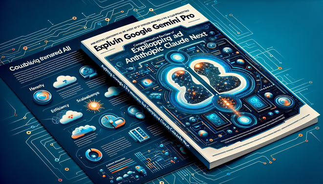 alt_text: A cover design featuring AI models and cloud symbols, showcasing advanced tech in blues and greens.