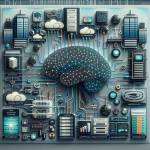 alt_text: Cover image for a guide on scalable LLM infrastructure, showcasing neural networks and AI systems.