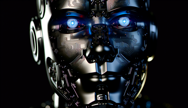 alt_text: A diverse group of CISOs discuss AI regulation around a high-tech table in a modern office setting.