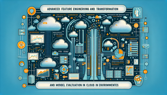 alt_text: Modern cover design showcasing cloud AI, feature engineering, and model evaluation metrics.