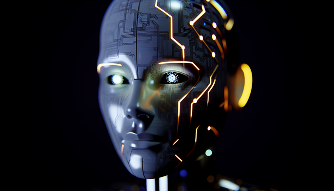 alt_text: A dynamic workspace showcasing Meta's AI tools for easy virtual world development in VR.