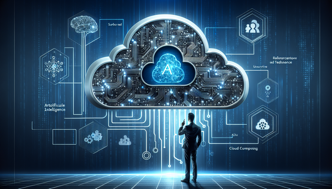 alt_text: A sleek cover image blending AI and cloud themes with bold typography, evoking innovation for tech leaders.