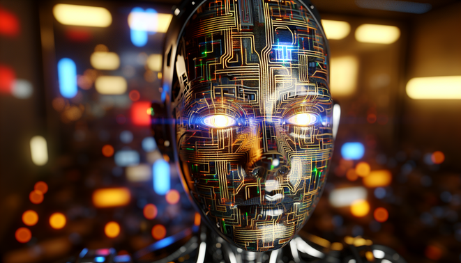 **alt_text:** A diverse team collaborates in a futuristic workspace, exploring no-code tools for AI development.