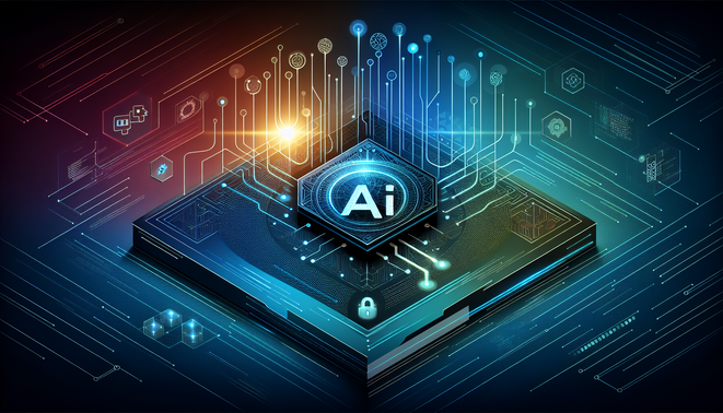 alt_text: Futuristic cover for "Command R," blending AI, enterprise search, and modern design elements.
