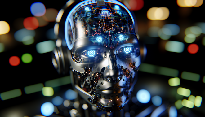 alt_text: A calming cover image blending AI technology and mental health, highlighting supportive clinician-patient interactions.