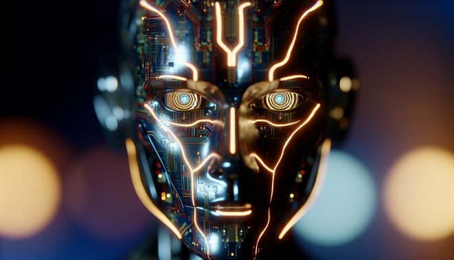 alt_text: A poignant cover image depicting hope and loss in tech, featuring shader development and community.