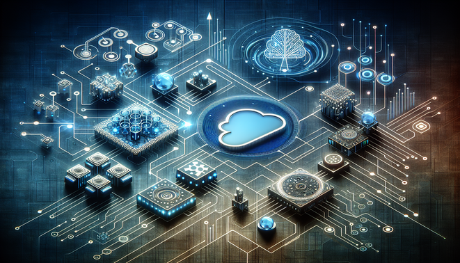alt_text: Engaging cover for AI and cloud computing article, showcasing AI models and cloud visuals.