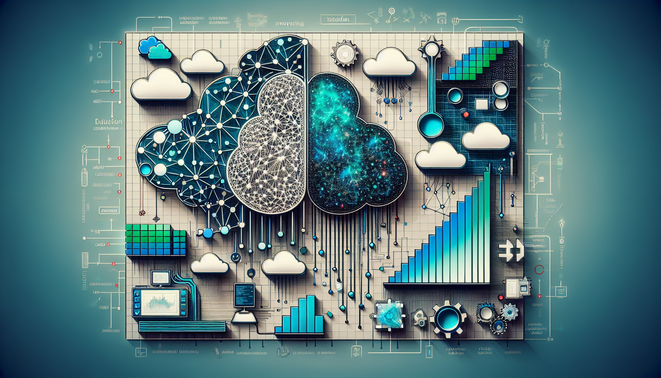 alt_text: A futuristic cover showcasing advanced AI architectures, cloud deployment, and business innovation.