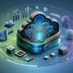 alt_text: Cover image illustrating the synergy of vector databases and AI in cloud computing with modern visuals.