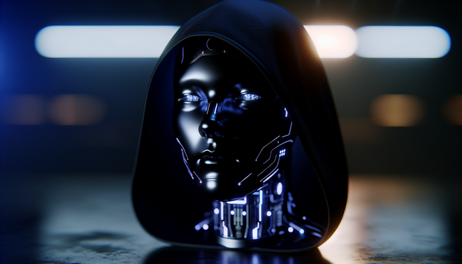 alt_text: A diverse person engages with AI on a device, showcasing vibe coding's accessible app development.