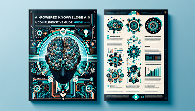 alt_text: A sleek cover for a guide on AI-driven knowledge management tools, featuring Notion and Fibery AI.