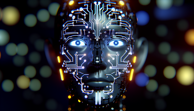 alt_text: A sleek office scene with HP devices showcases advanced hybrid work environments and innovation.